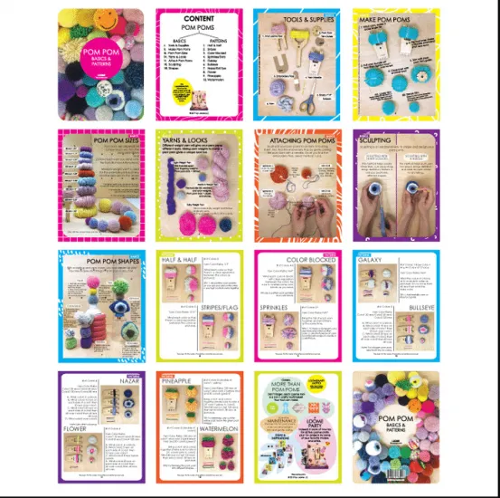 Loome Pom Pom Basics and Patterns - Click Image to Close