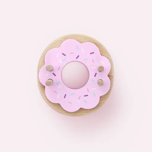 Donut Pom Maker - Medium - Strawberry - Click Image to Close
