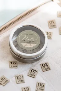 Needle Size Labels | Organise and Identify Tip Sizes | Iron On