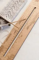 Sock Sizing Ruler | Sock Measurer | Knitting Gift | Notion