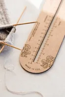 Sock Sizing Ruler | Sock Measurer | Knitting Gift | Notion