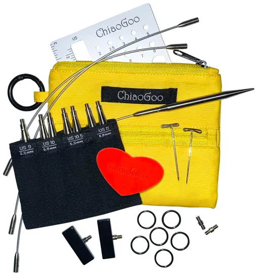 Chiaogoo TWIST Yellow Shorties Interchangeable Set - Click Image to Close