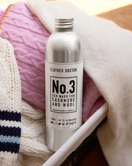 No 3 Eco Wash for Cashmere & Wool (250ml) - Click Image to Close