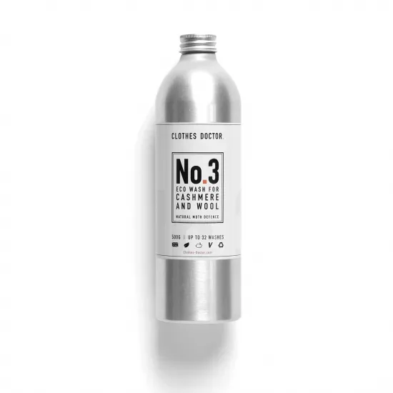 No 3 Eco Wash for Cashmere & Wool (500ml) - Click Image to Close
