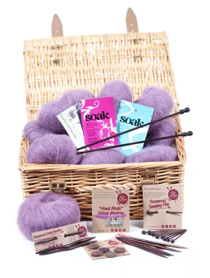 Superfine Kid Mohair Knitter's Hamper - Click Image to Close