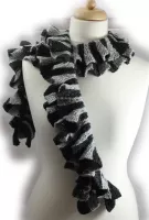 Striped Twirly Scarf Knitting Kit