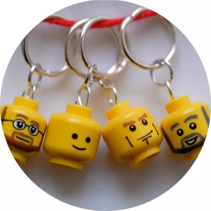 Lego Stitch Markers - Click Image to Close