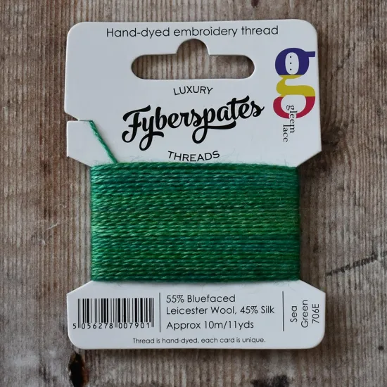 Gleem Embroidery Thread - 706E Sea Green - Click Image to Close