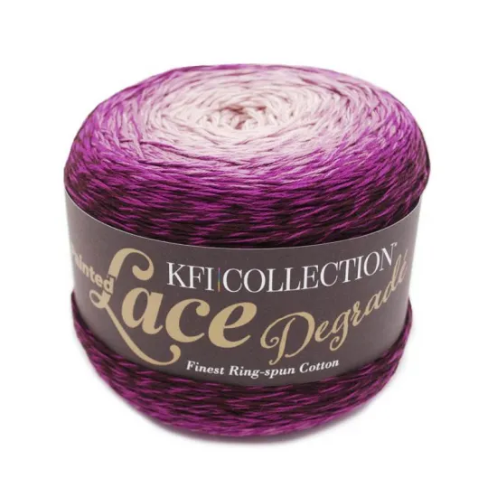 Painted Lace Degradé | 100% Cotton | 4 ply | 200g ball - Click Image to Close