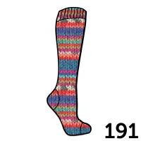 Calzasocks | Jacquard | Self Patterning Sock Yarn | 100g Ball