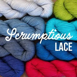 Scrumptious Lace | 100g skein | Garments, Shawls, Wraps and More... - Click Image to Close