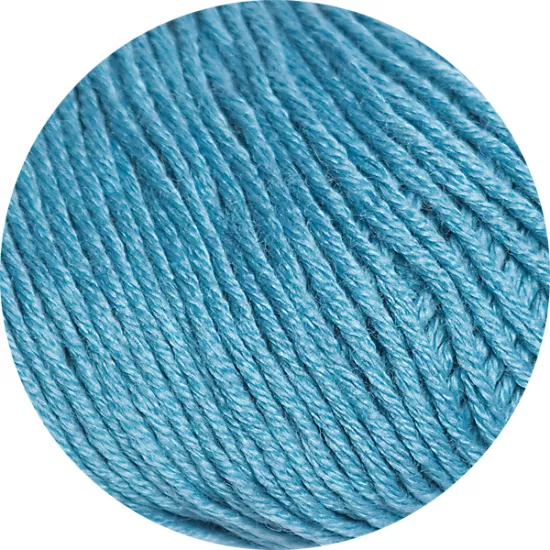 100% Extra Fine Merino Wool - peacock blue 50g - Click Image to Close