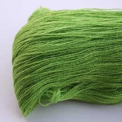 Zephir 50 lace - pea green 70 100g - Click Image to Close