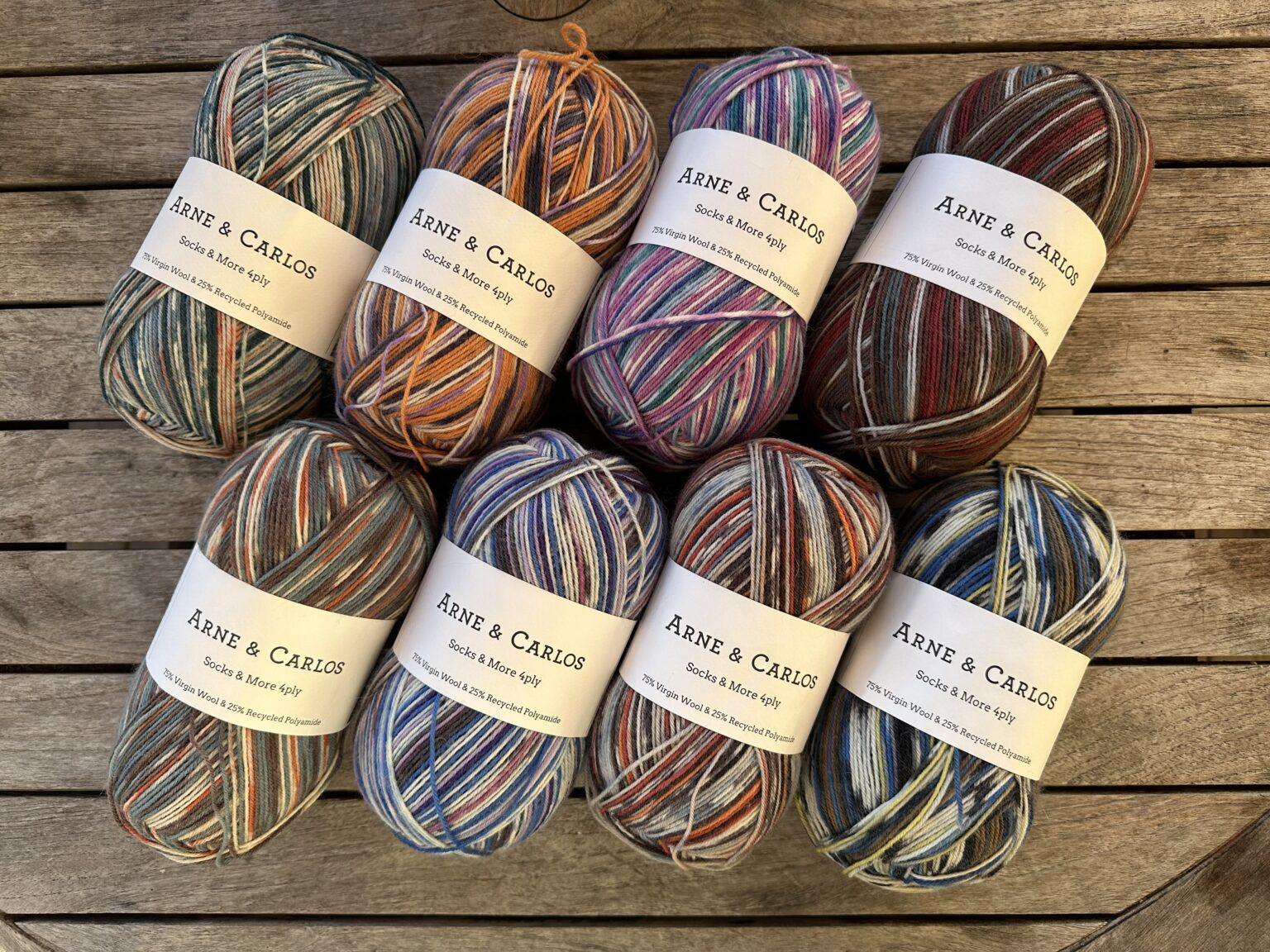 Arne & Carlos | Socks & More 4ply Yarn