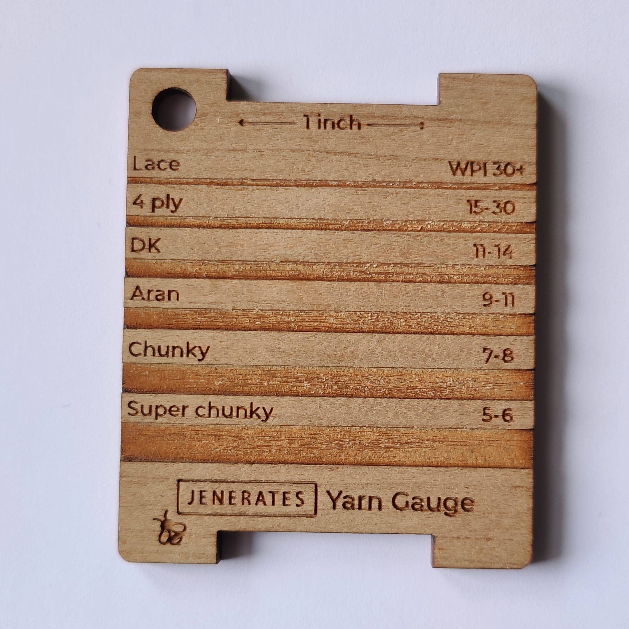 Wraps Per Inch Tool | Yarn Gauge