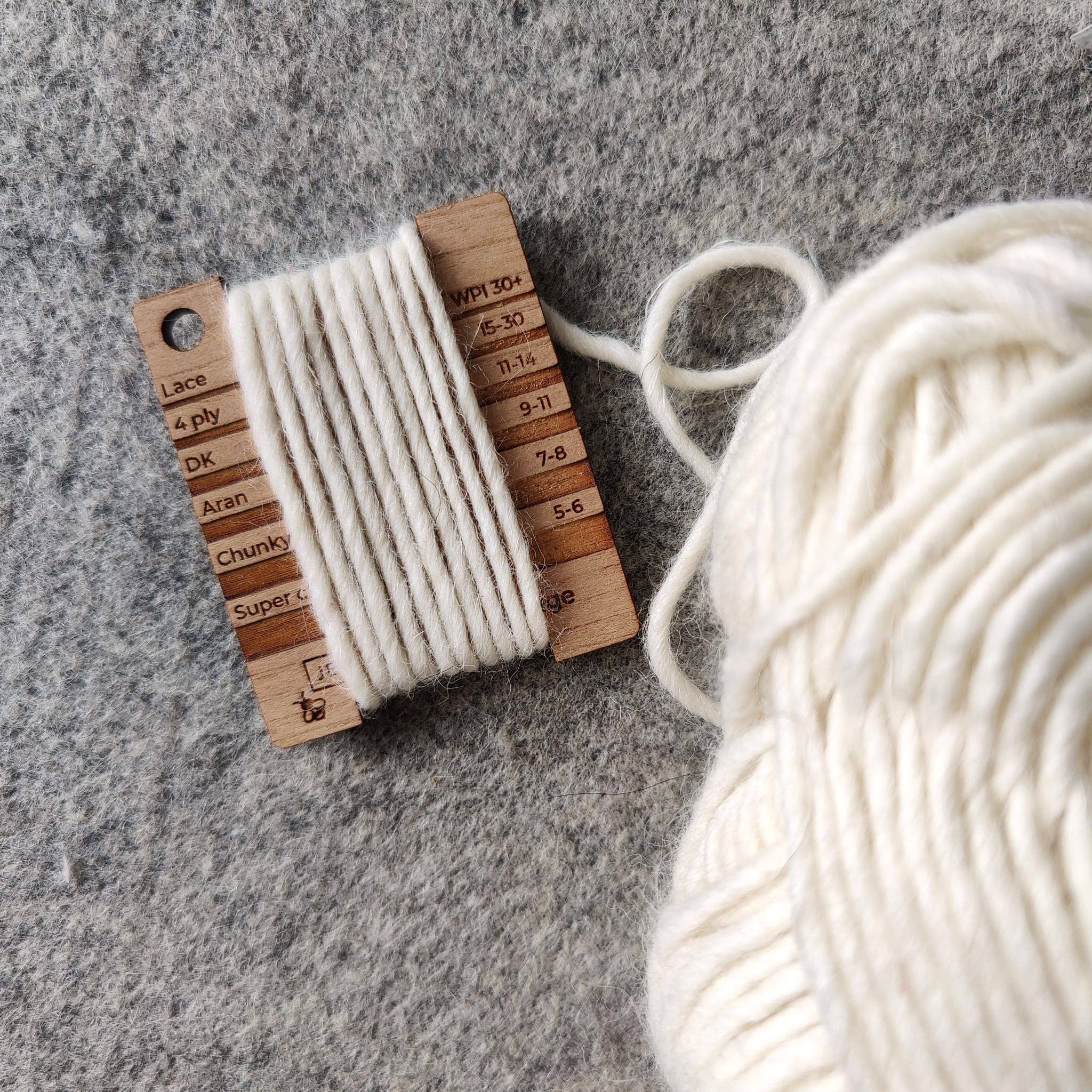 Wraps Per Inch Tool | Yarn Gauge