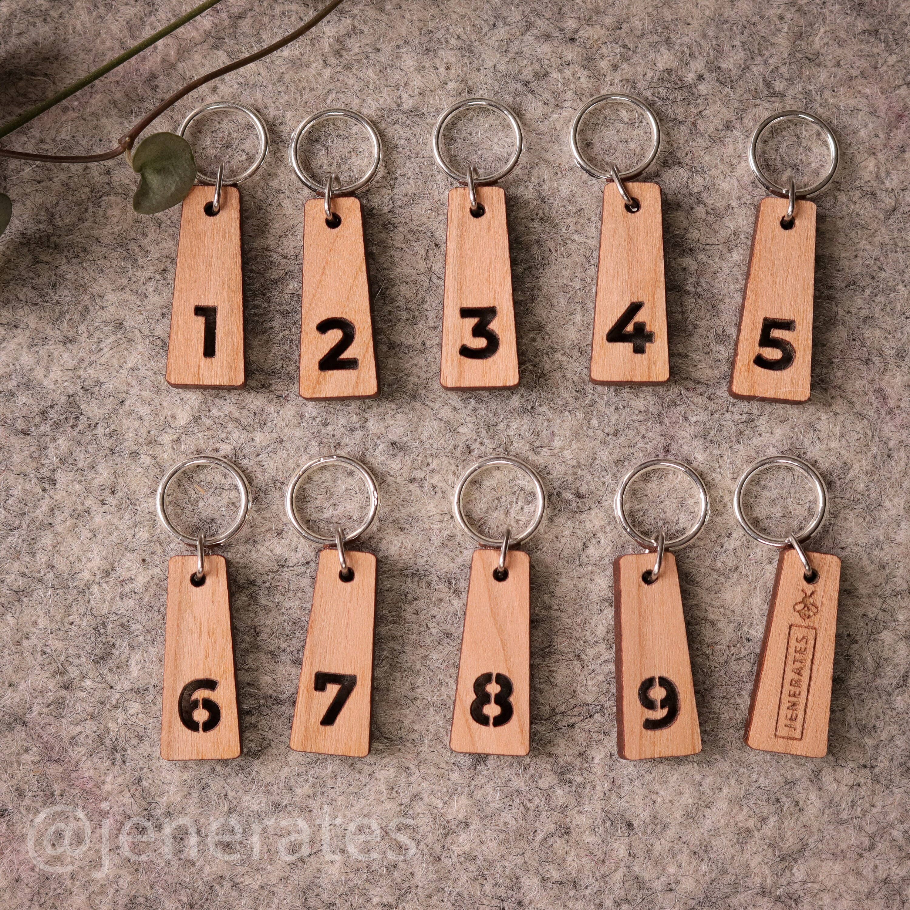Numbered Stitch Markers