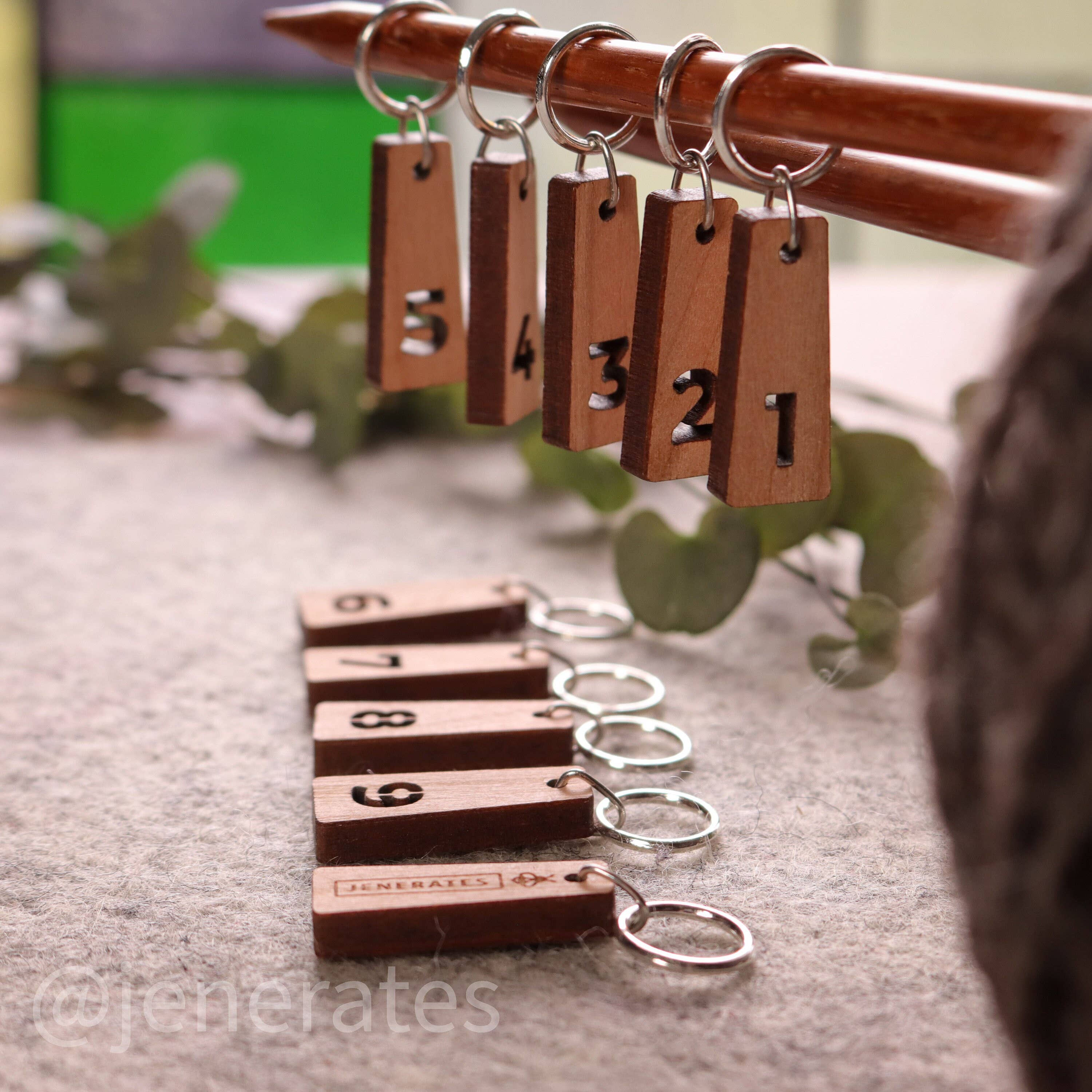 Numbered Stitch Markers