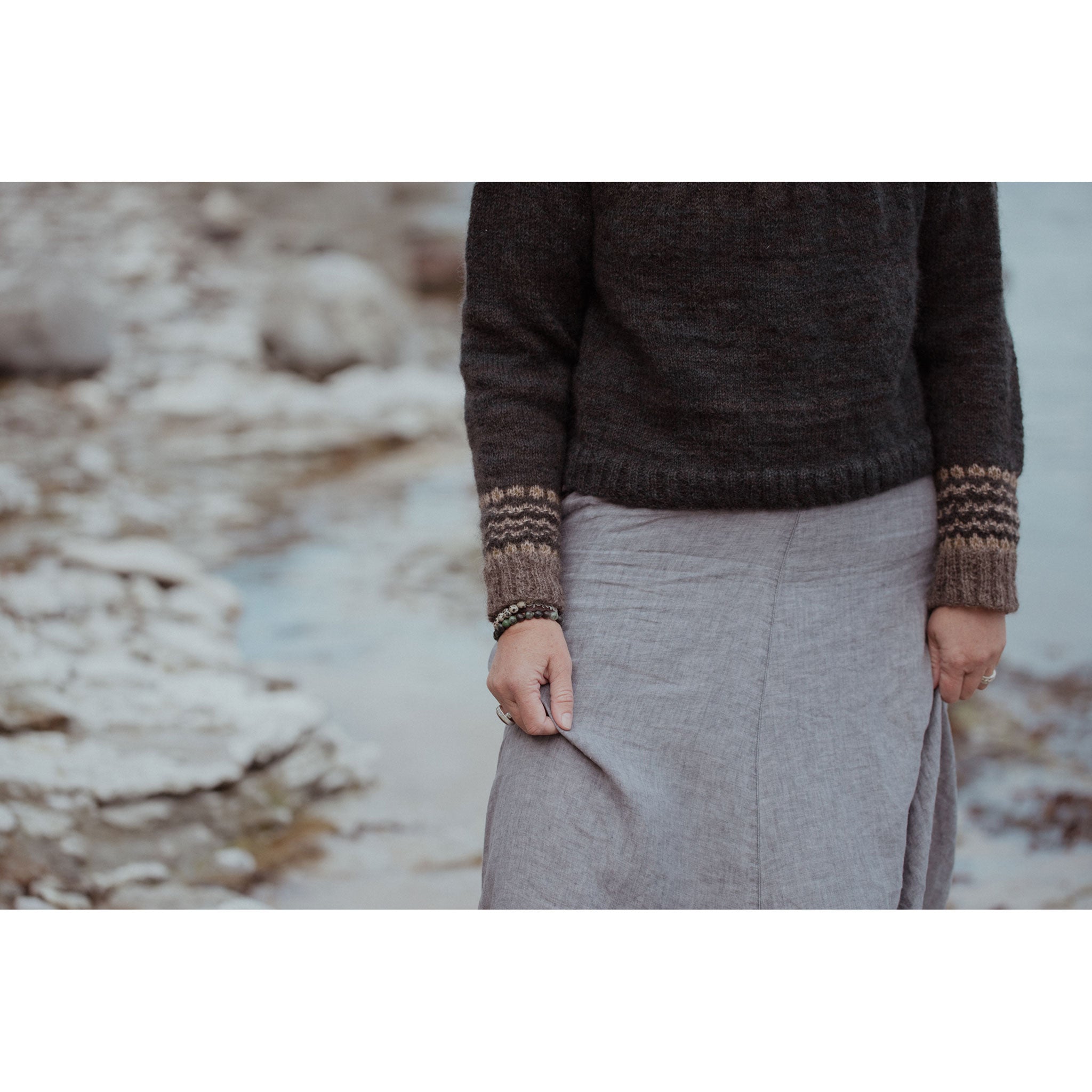 The Island and the Forest | A Knitted Correspondence | Hardback Book