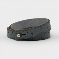 WRIST RULER | Leather Tape Measure Bracelet 19in long