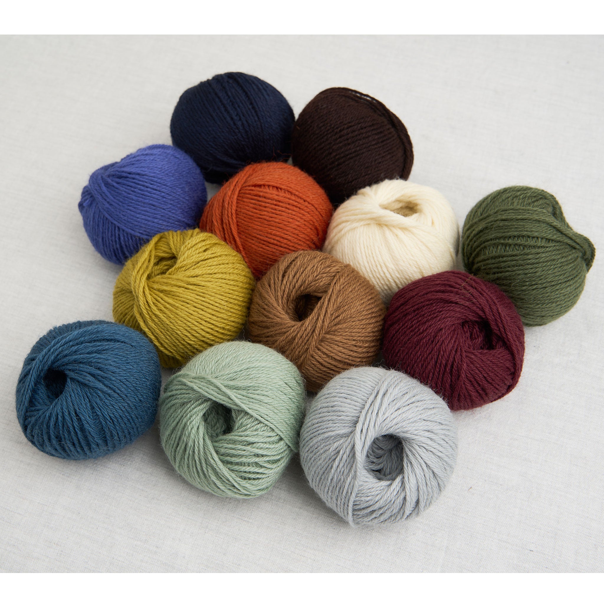 Bramble & Fleece Wooltrace DK Makers Palette | 25g yarn