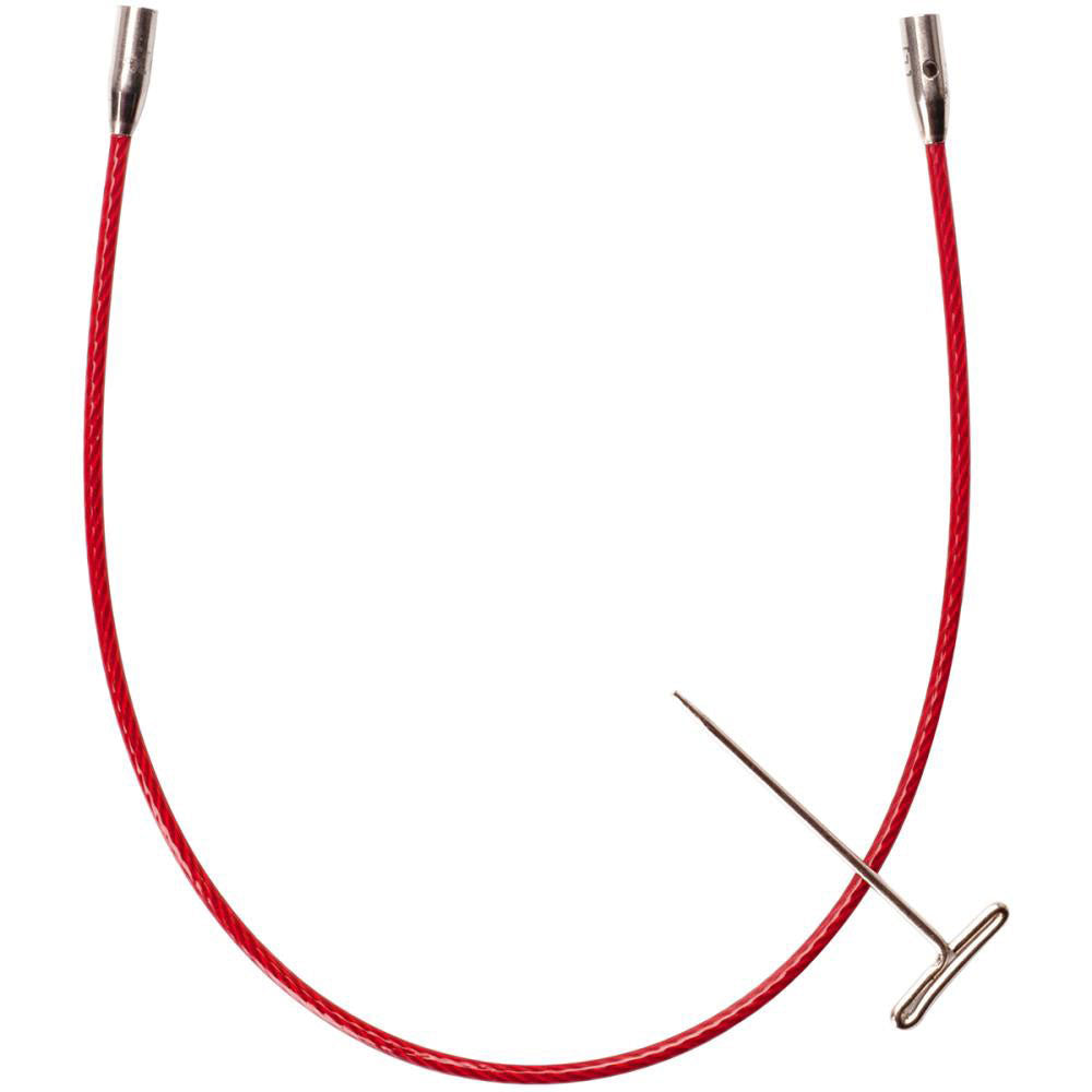 TWIST Red Lace Cables | Interchangeable