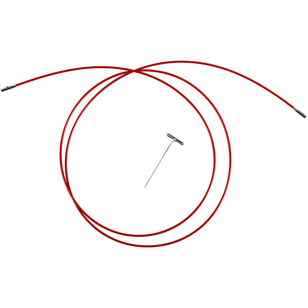 TWIST Red Lace Cables | Interchangeable