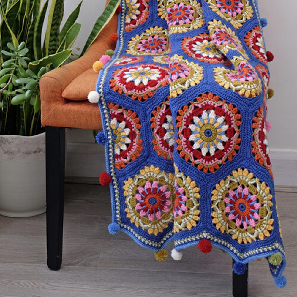 The Blue House Blanket | Printed Pattern Booklet