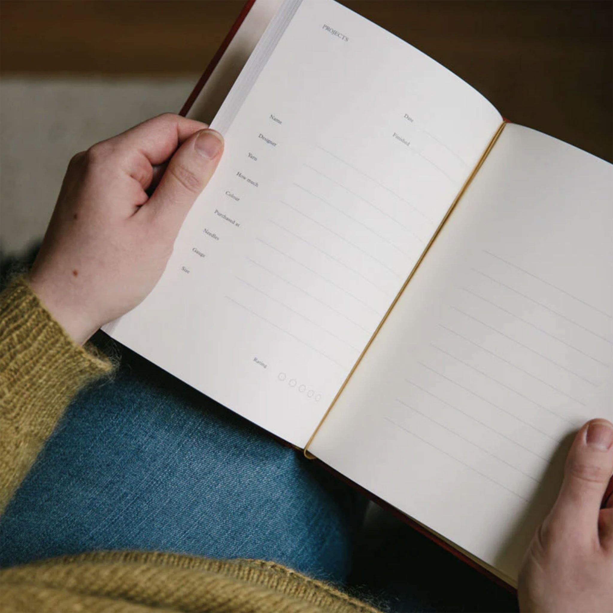 Laine My Knitting Notes | Notebook
