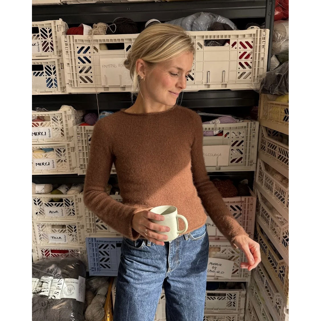 Ivy Blouse | Printed Knitting Pattern