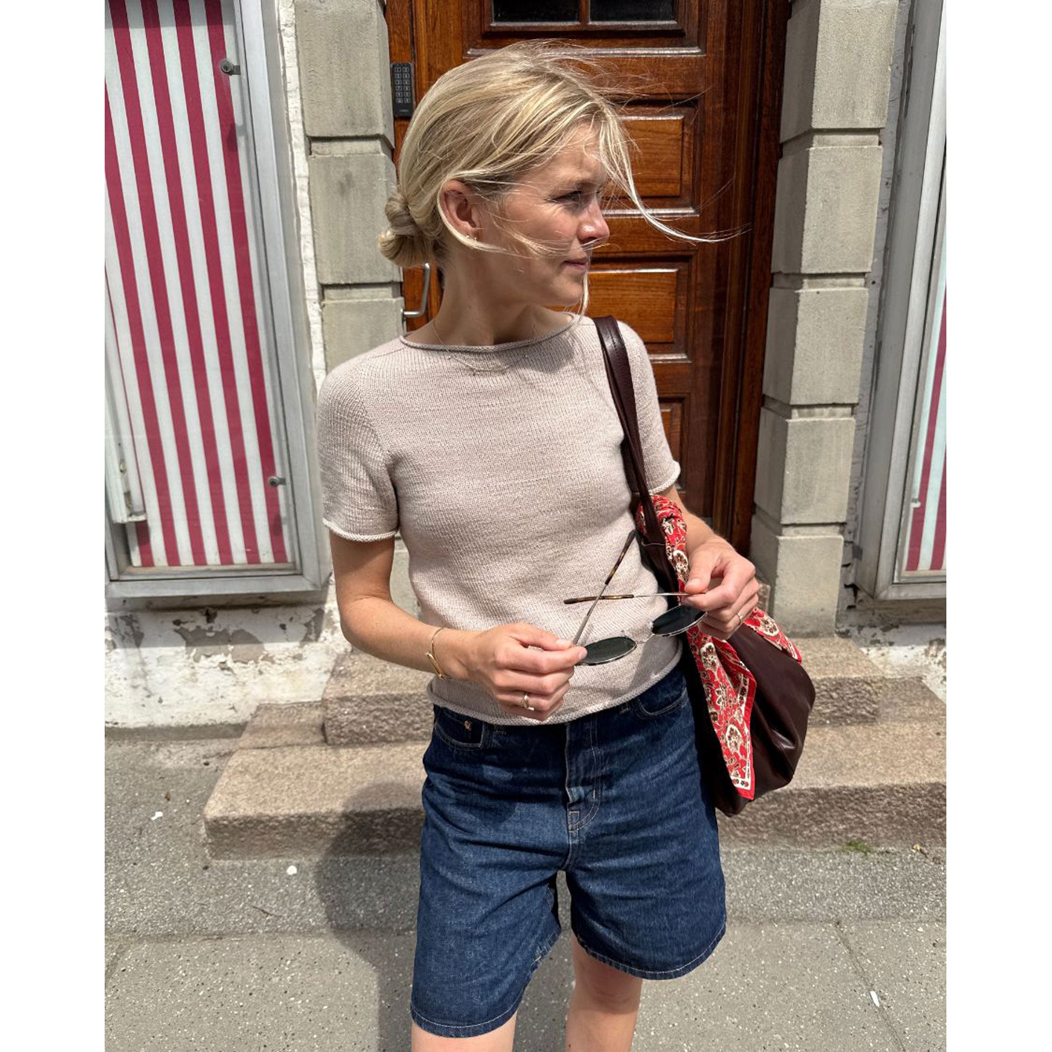 Ivy Tee | Printed Knitting Pattern