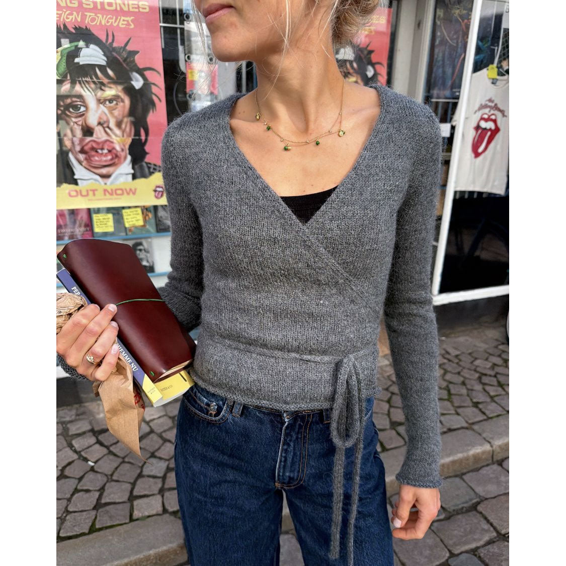 Lucy Wrap | PetiteKnit Printed Knitting Pattern