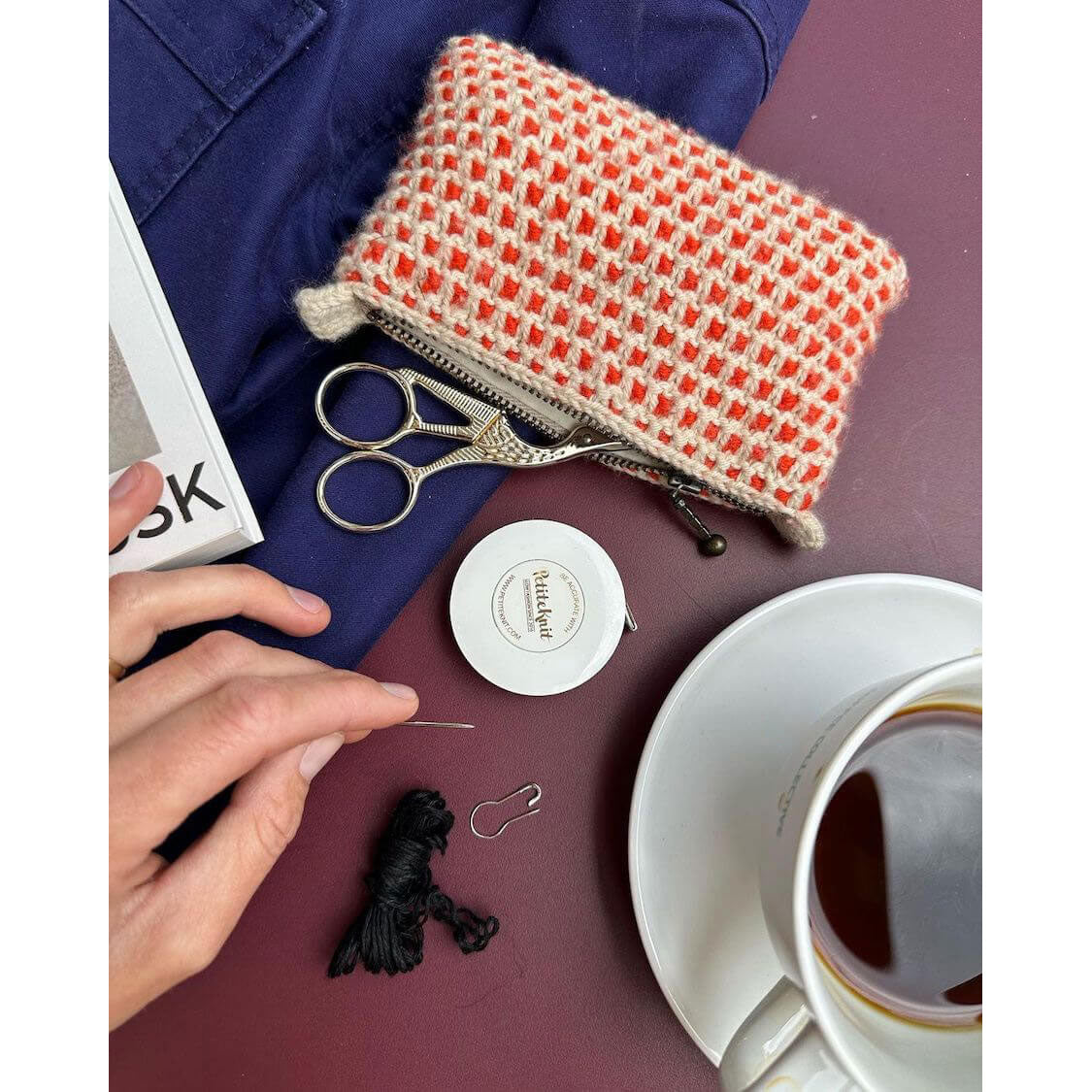Marie Purse | Printed Knitting Pattern