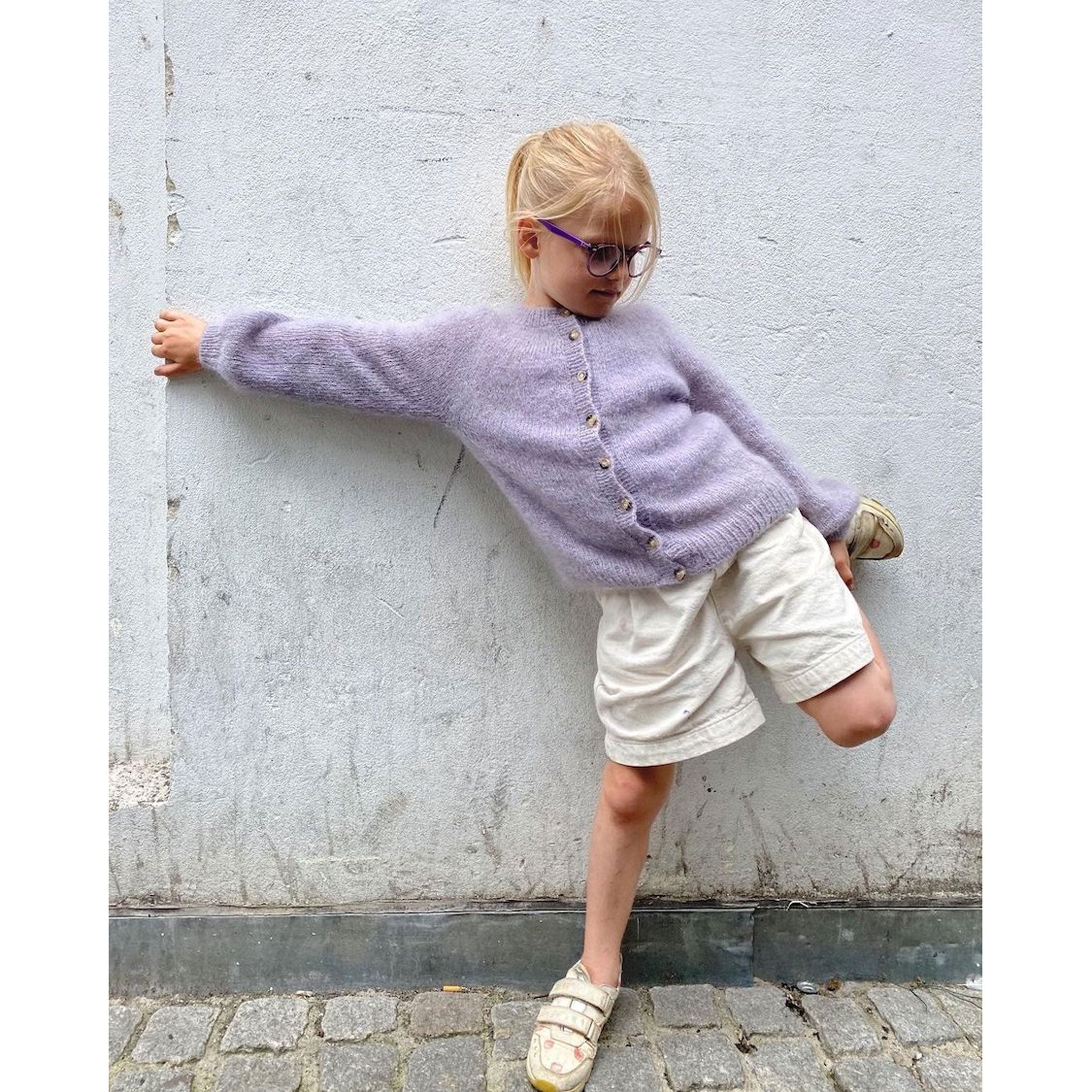 Novice Cardigan Junior | Mohair Edition | Printed Knitting Pattern