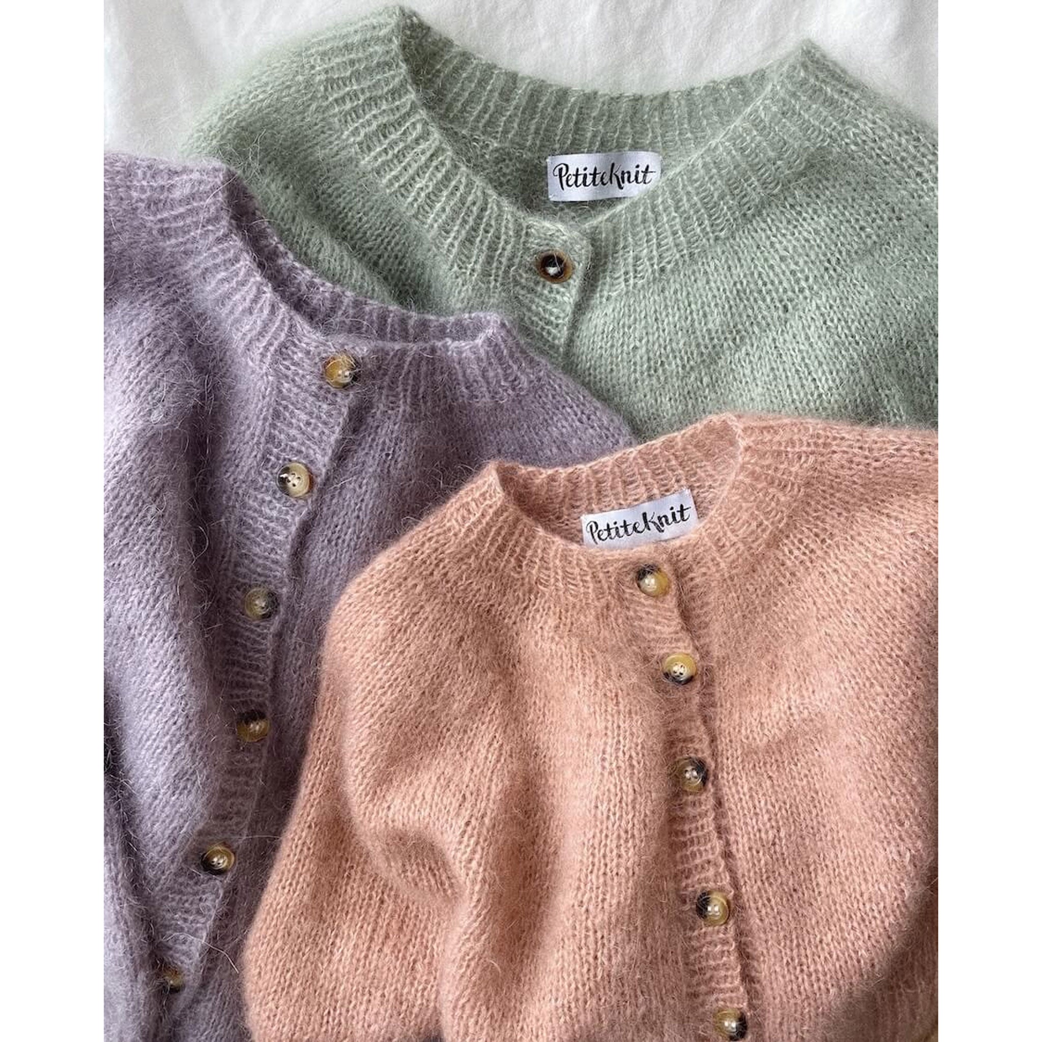 Novice Cardigan | Mohair Edition | Printed Knitting Pattern