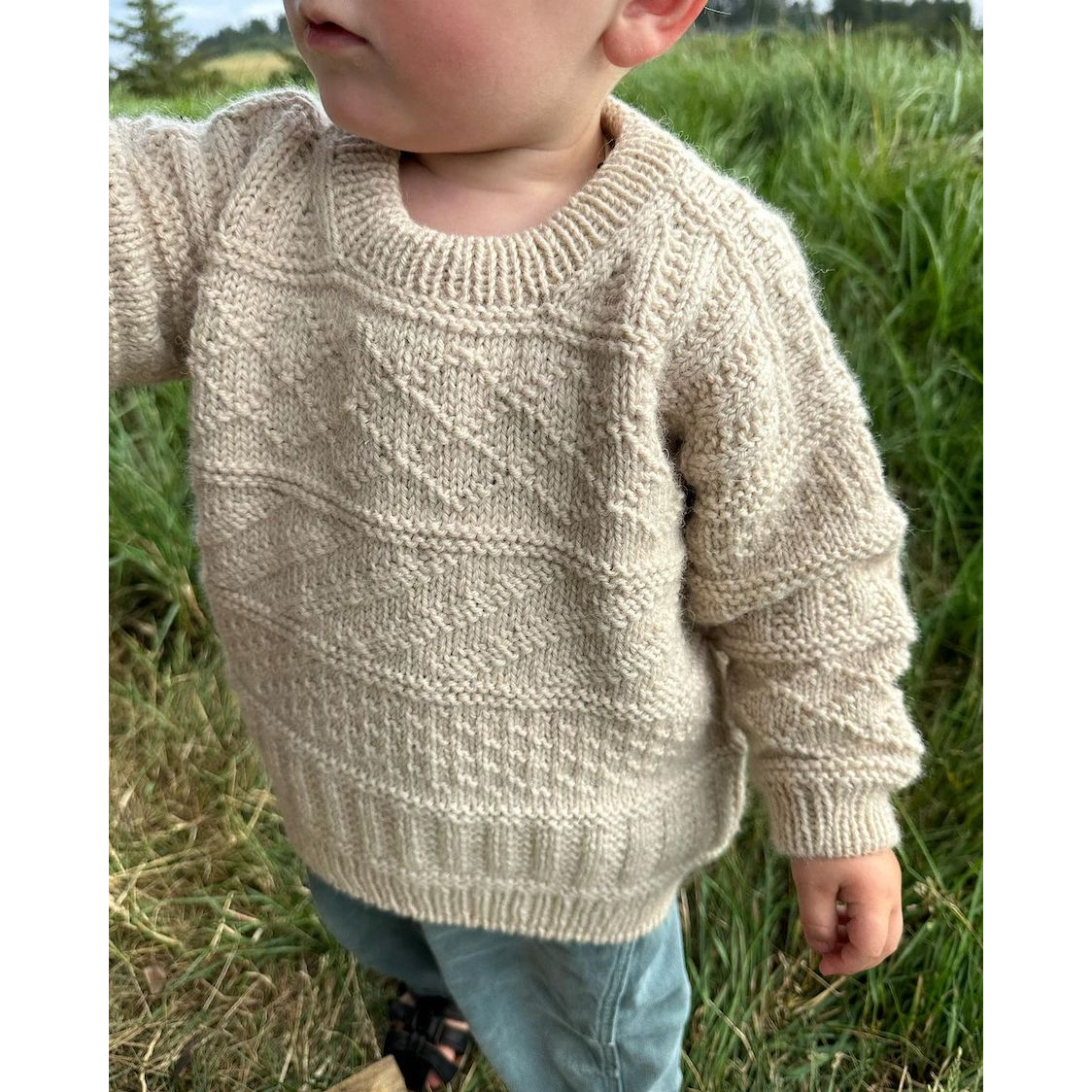 Storm Sweater Junior | Printed Knitting Pattern