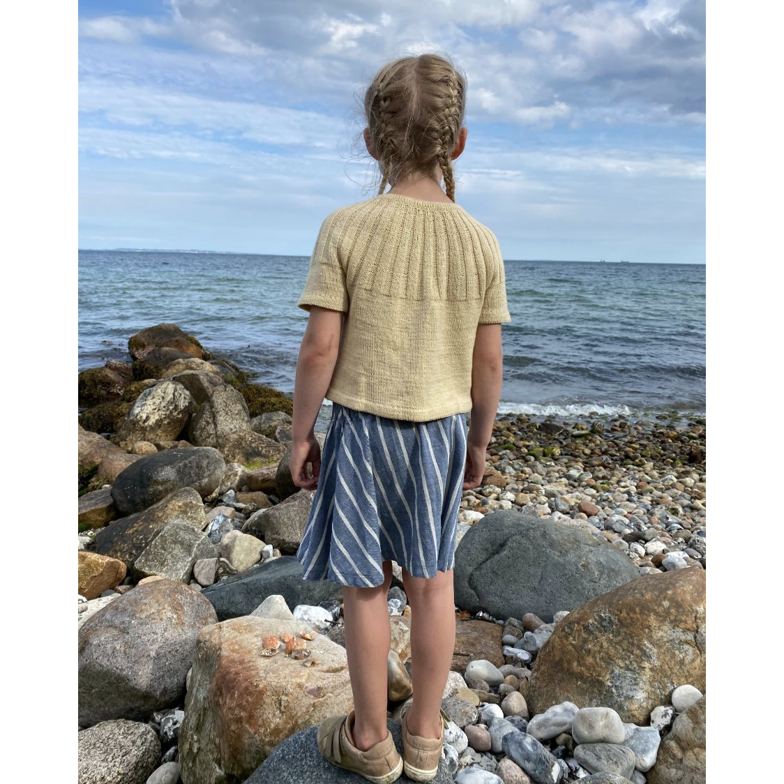 Sunday Tee Junior | Printed Knitting Pattern