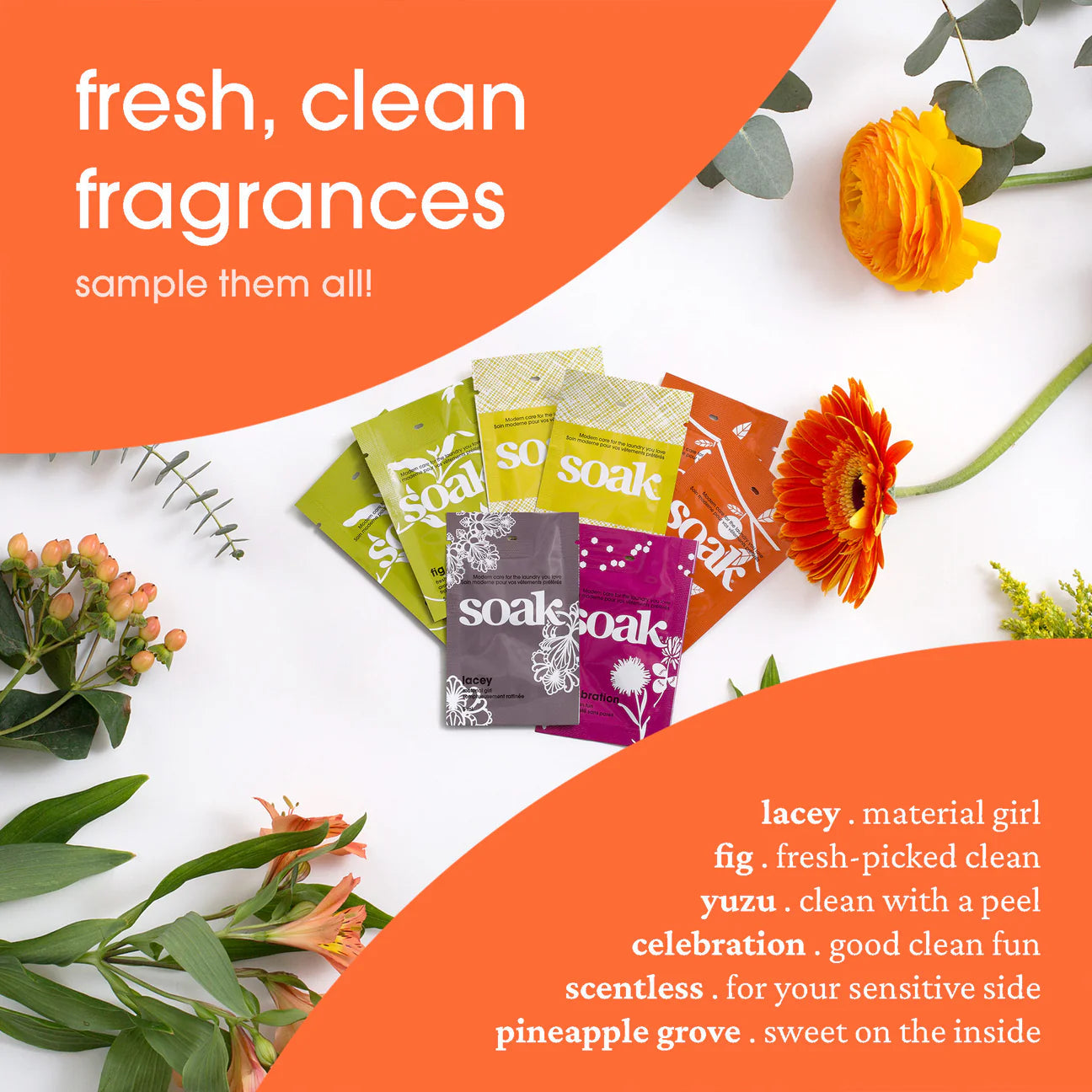 Soak Wash Minisoak | 1tsp 5ml | Sachet