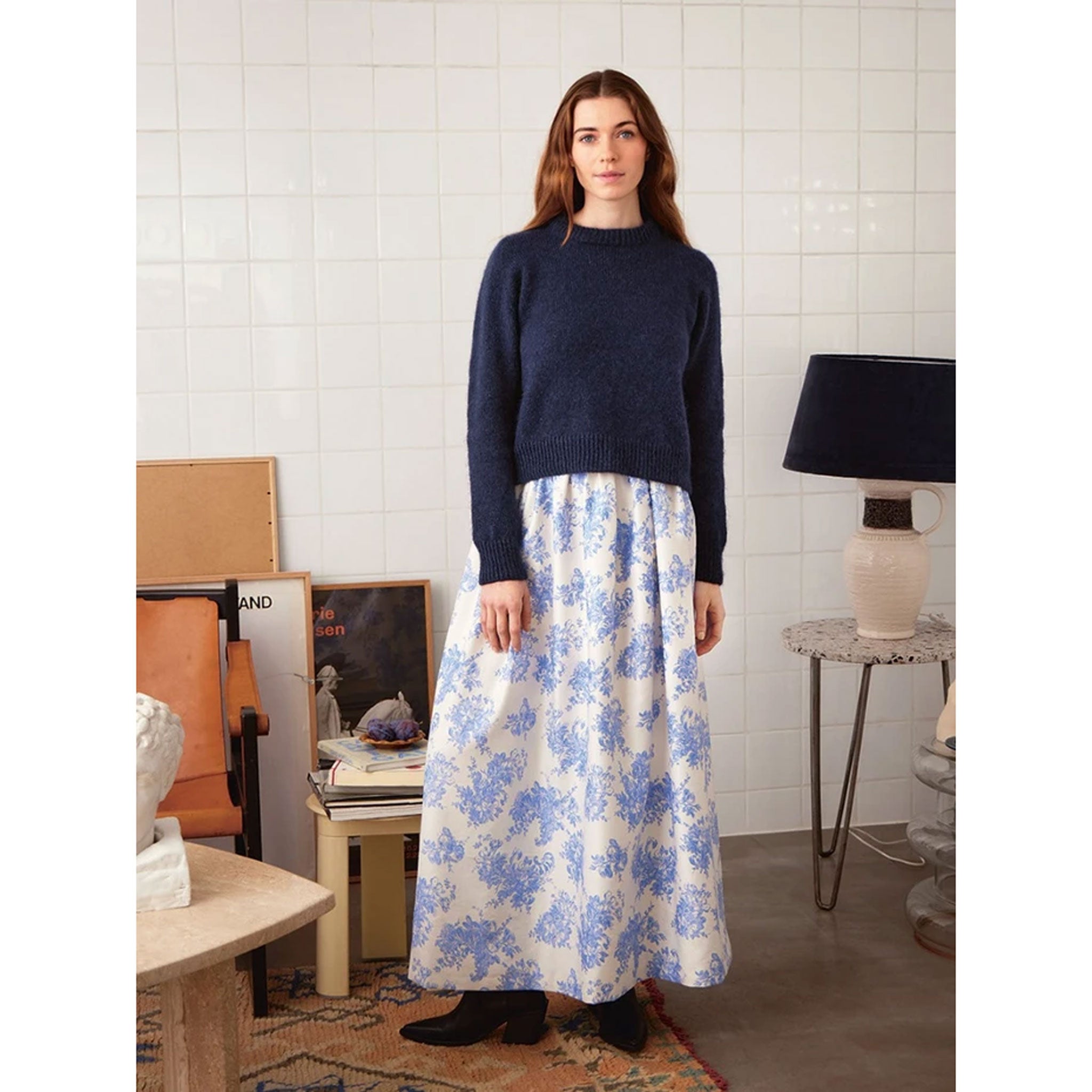 Spencer Sweater 2403-07 | Printed Knitting Pattern