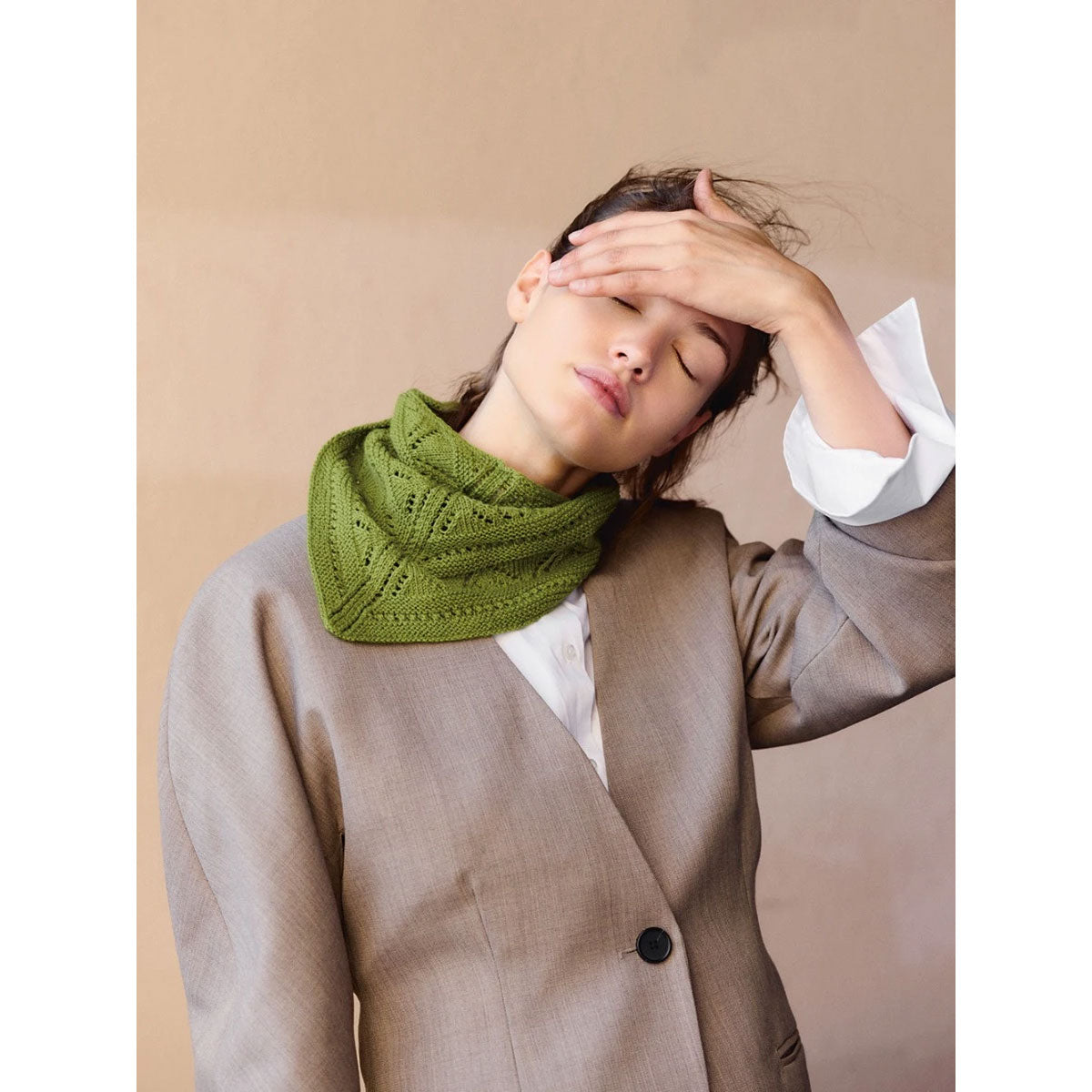 Petra Scarf 2508-01 | Printed Knitting Pattern