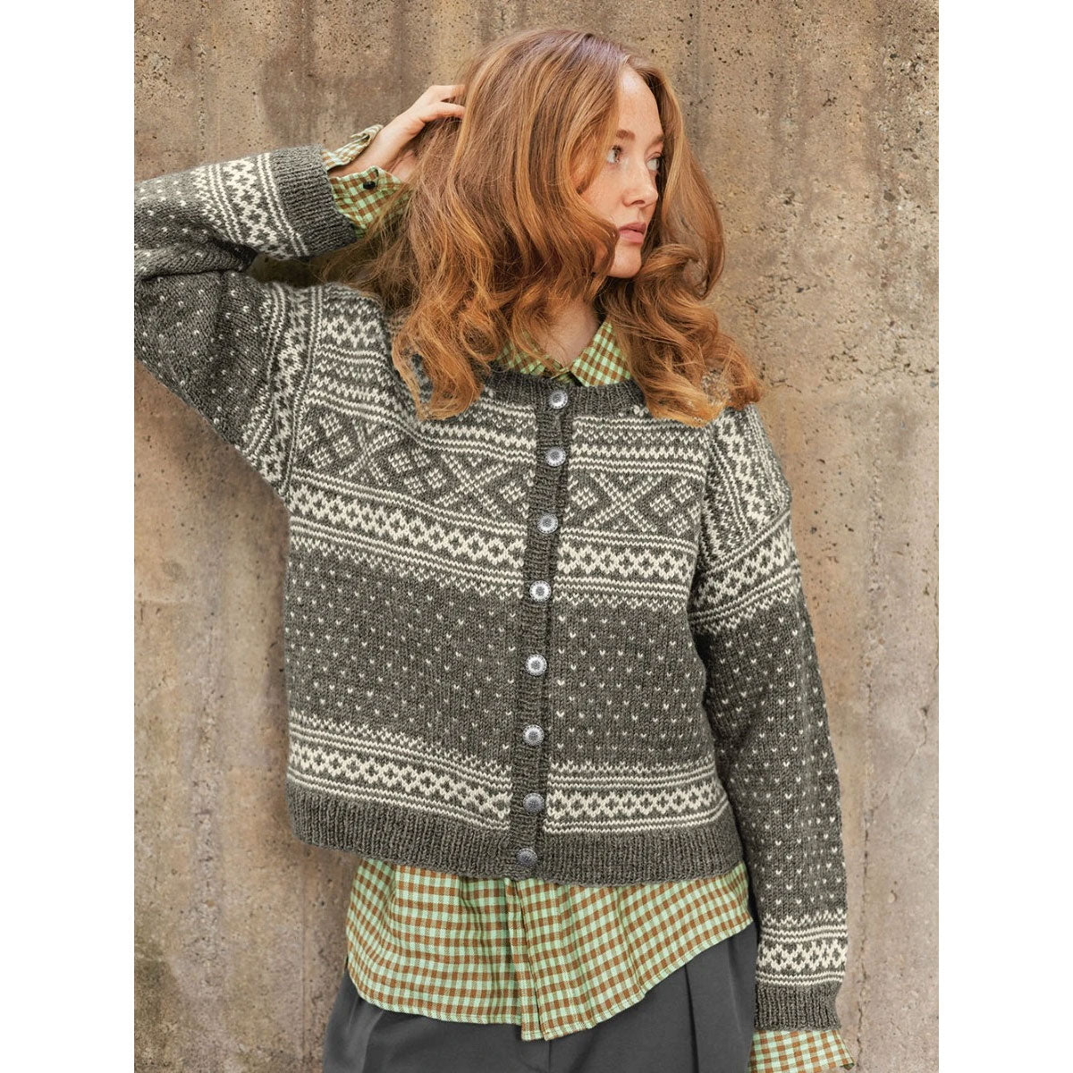 Setesdal Women's Cardigan 2510-06 | Printed Knittnig Pattern