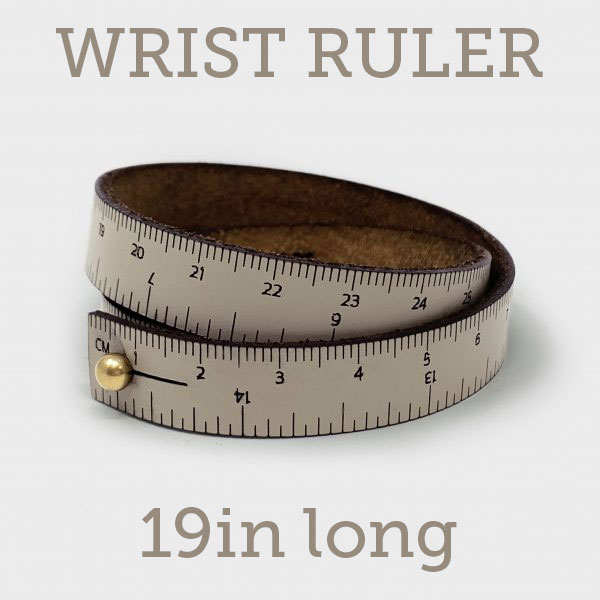 Measuring tape bracelet leather clearance