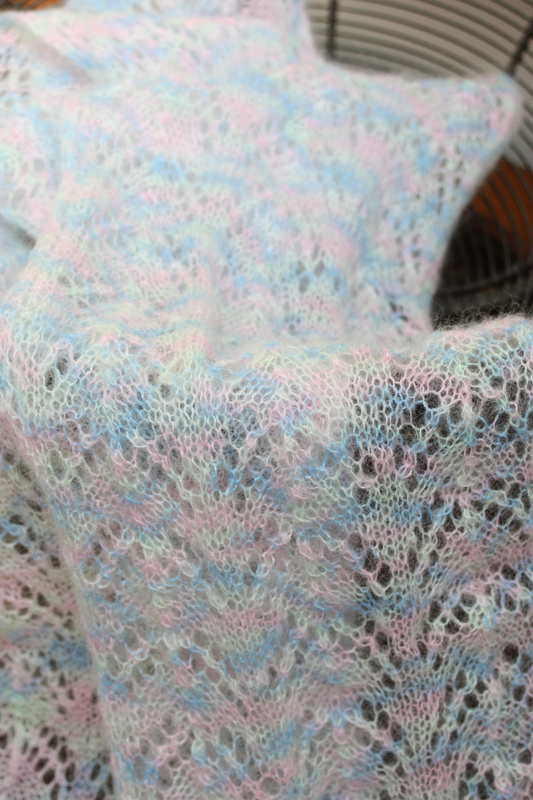 Alyssa Kid Mohair Lace Wrap Knitting Pattern [PATT-Alyssa ...