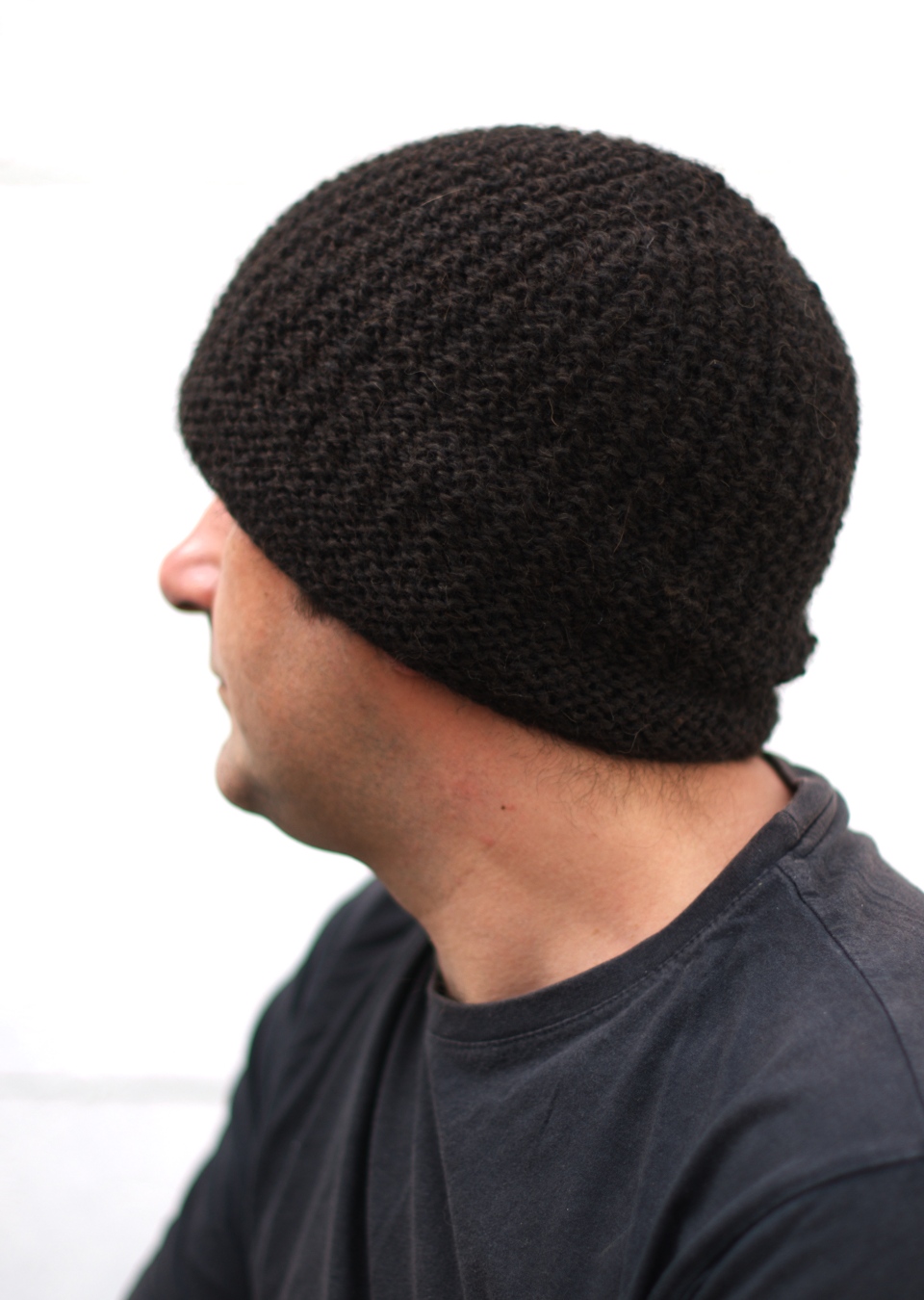 Geko Mens Beanie Hat Knitting Kit