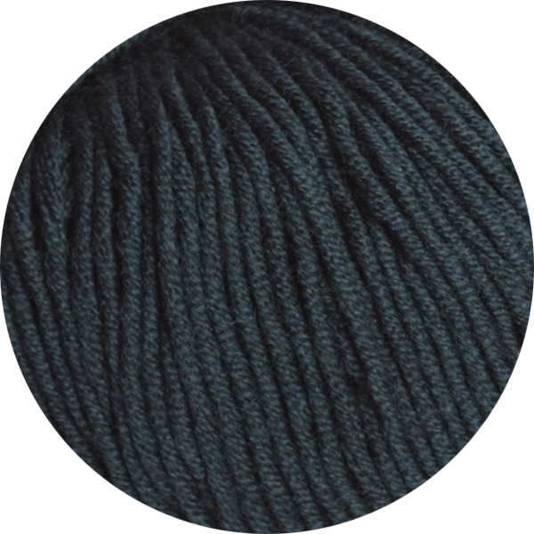 100% Extra Fine Merino Wool - black 50g - Click Image to Close