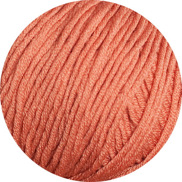 100% Extra Fine Merino Wool - soft terracotta 50g - Click Image to Close