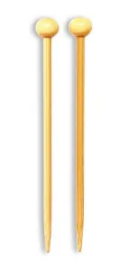 Mini Knitting Needles, Bamboo, Pair