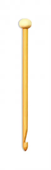 Mini Shirotake White Bamboo Crochet Hook | Stitch Saver - Click Image to Close