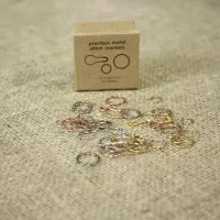 Precious Metal Stitch Markers