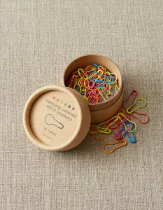Colourful Opening Stitch Markers - Tub of 60